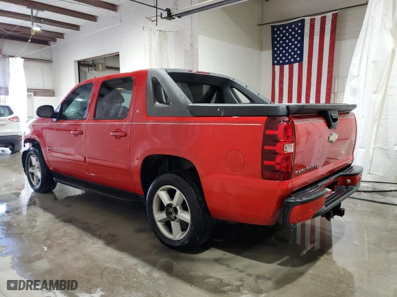 2008 Chevrolet Avalanche LS with VIN 3GNEC12J88G172672, listed as a Copart auction lot 74276164 with 97,496 mi miles and Salvage Title. Bid and sale history available at carsss.com. Image 2.