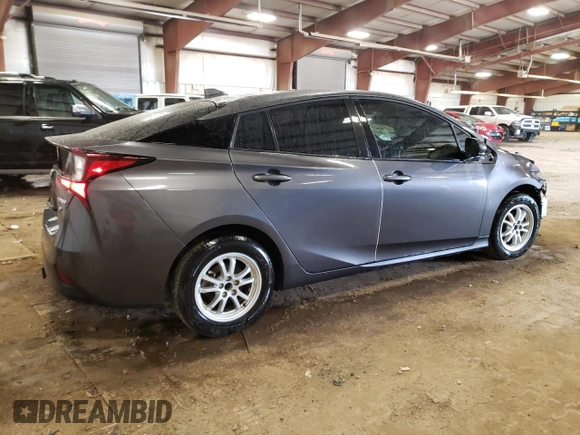 2022 Toyota Prius L Eco with VIN JTDKAMFU0N3175426, listed as a Copart auction lot 52316095 with 78,514 mi miles and Non repairable. Bid and sale history available at DreamBid. Image 3.