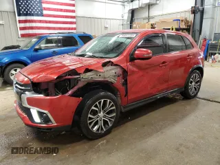 2018 Mitsubishi Outlander SE with VIN JA4AR3AW9JU015227, listed as a Copart auction lot 55047235 with 139,551 mi miles and Salvage title. Bid and sale history available at DreamBid. Image 1.