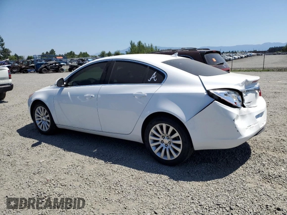 2012 Buick Regal with VIN 2G4GR5EK1C9115451, listed as a Copart auction lot 60052365 with 144,660 mi miles and Salvage title. Bid and sale history available at DreamBid. Image 2.