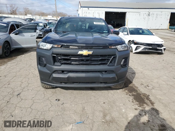 2023 Chevrolet Colorado 4WD Work Truck with VIN 1GCPTBEK6P1250391, listed as a Copart auction lot 49979185 with 33,225 mi miles and Clean title. Bid and sale history available at DreamBid. Image 5.
