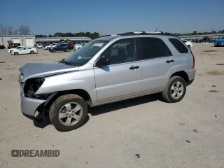 2010 Kia Sportage LX with VIN KNDKG3A40A7700990, listed as a Copart auction lot 48941505 with 38,182 mi miles and Salvage Title. Bid and sale history available at carsss.com. Image 1.