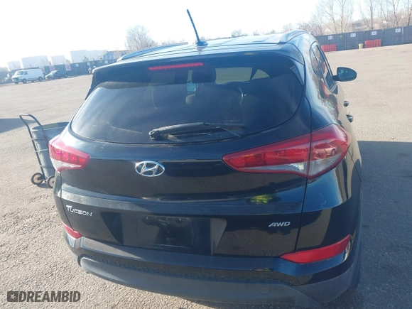 2016 Hyundai Tucson SE with VIN KM8J3CA47GU257220, listed as a IAAI auction lot 41659139 with 89,986 mi miles. Bid and sale history available at carsss.com. Image 16.