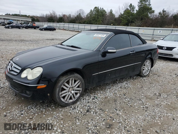 2008 Mercedes-Benz CLK 350 с VIN WDBTK56F88F246009, выставлен на аукционе Copart как лот 43073965 с пробегом 161 324 миль миль и Списание • Salvage title. История ставок и продаж доступна на DreamBid. Изображение 1.
