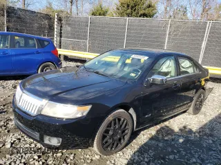 2008 Lincoln MKZ with VIN 3LNHM28T68R611563, listed as a Copart auction lot 50805495 with 92,238 mi miles and Salvage Title. Bid and sale history available at carsss.com. Image 1.