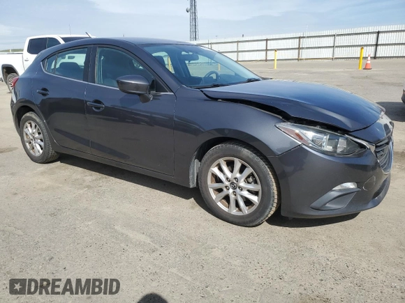 2016 Mazda 3 i Sport with VIN 3MZBM1K72GM321457, listed as a Copart auction lot 50001975 with 173,105 mi miles and Salvage Title. Bid and sale history available at DreamBid. Image 4.