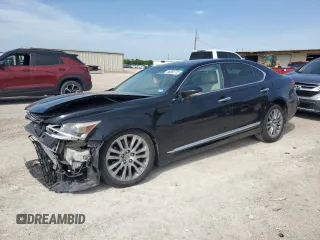 2014 Lexus LS 460 z VIN JTHBL5EF0E5131013, wystawiony jako Copart lot #56685775 z przebiegiem 217 666 mil mil oraz Szkoda całkowita • Salvage title. Historia ofert i sprzedaży dostępna na DreamBid. Obrazek 1.