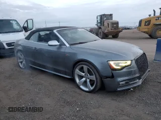 2014 Audi S5 Premium Plus with VIN WAUCGAFHXEN004107, listed as a Copart auction lot 41610825 with 122,154 mi miles and Clean Title. Bid and sale history available at carsss.com. Image 4.