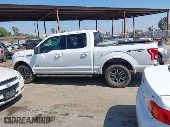 2015 Ford F-150 XLT with VIN 1FTEW1EP0FFA16253, listed as a IAAI auction lot 41852006 with 313,018 mi miles. Bid and sale history available at carsss.com. Image 14.