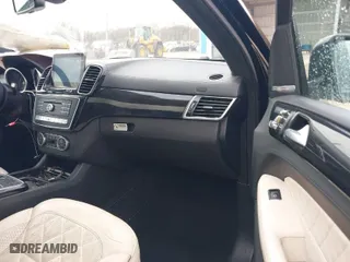 2017 Mercedes-Benz GLS with VIN 4JGDF7DE3HA952393, listed as a IAAI auction lot 41486489 with 86,350 mi miles. Bid and sale history available at carsss.com. Image 5.