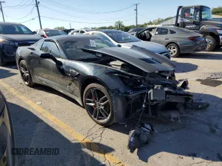 2018 Chevrolet Corvette 1LT with VIN 1G1YB2D7XJ5103391, listed as a Copart auction lot 69462814 with 35,323 mi miles and Clean Title. Bid and sale history available at carsss.com. Image 4.