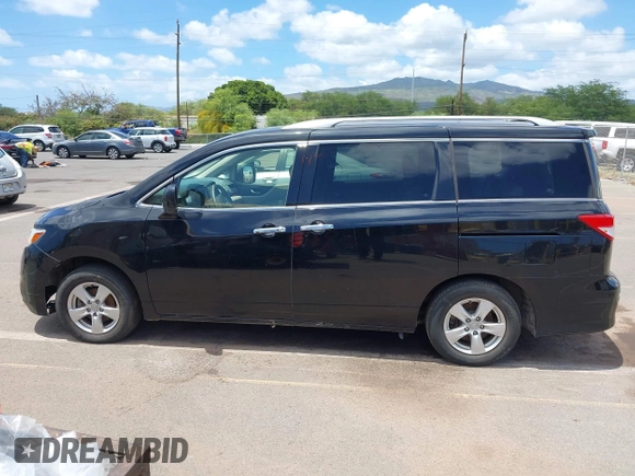 2017 Nissan Quest SV with VIN JN8AE2KP4H9169686, listed as a IAAI auction lot 42185479 with 78,102 mi miles. Bid and sale history available at carsss.com. Image 14.