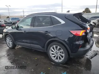 2021 Ford Escape Titanium Hybrid with VIN 1FMCU9DZ3MUA77020, listed as a Copart auction lot 42781755 with 45,201 mi miles and Salvage title. Bid and sale history available at DreamBid. Image 2.