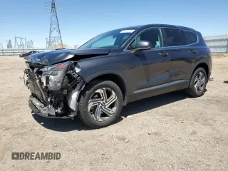 2021 Hyundai Santa Fe SE with VIN 5NMS14AJ2MH366584, listed as a Copart auction lot 57144915 with 62,613 mi miles and Salvage title. Bid and sale history available at DreamBid. Image 1.