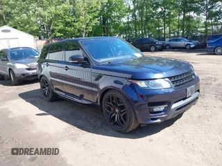 2017 Land Rover Range Rover Sport Autobiography z VIN SALWV2FE4HA155191, wystawiony jako IAAI lot #42329524 z przebiegiem 126 120 mil mil oraz . Historia ofert i sprzedaży dostępna na DreamBid. Obrazek 1.