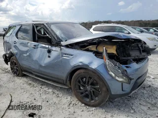 2018 Land Rover Discovery HSE with VIN SALRR2RV4JA072430, listed as a Copart auction lot 48928285 with 0 mi miles and Salvage Title. Bid and sale history available at carsss.com. Image 4.