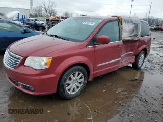 2014 Chrysler Town & Country Touring z VIN 2C4RC1BG6ER295018, wystawiony jako Copart lot #51122555 z przebiegiem 140 861 mil mil oraz Czysty tytuł • Clean title. Historia ofert i sprzedaży dostępna na DreamBid. Obrazek 1.