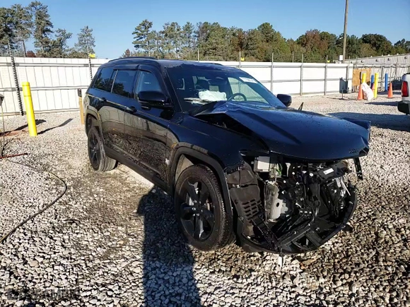 2022 Jeep Grand Cherokee L Altitude with VIN 1C4RJJAG0N8503977, listed as a Copart auction lot 77759114 with 9,792 mi miles and Salvage Title. Bid and sale history available at carsss.com. Image 15.