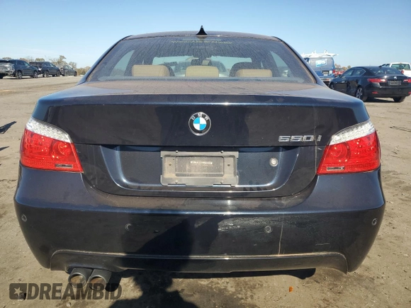 2010 BMW 5 Series 550i with VIN WBANW5C57ACT56922, listed as a Copart auction lot 77617044 with 97,746 mi miles and Clean Title. Bid and sale history available at DreamBid. Image 6.