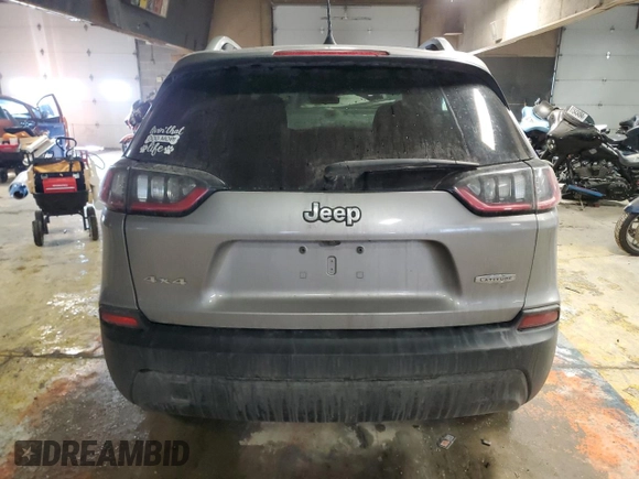 2020 Jeep Cherokee Latitude with VIN 1C4PJMCB2LD651255, listed as a Copart auction lot 88326875 with 120,622 mi miles and Non Repairable. Bid and sale history available at carsss.com. Image 6.
