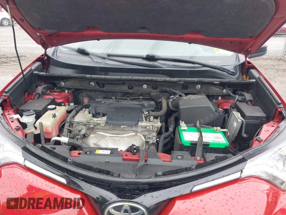 2017 Toyota RAV4 LE with VIN JTMBFREV7HJ105494, listed as a IAAI auction lot 41963621 with 143,794 mi miles. Bid and sale history available at carsss.com. Image 10.
