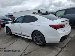 2019 Acura TLX w/A-Spec Pkg with VIN 19UUB1F62KA006023, listed as a Copart auction lot 48974335 with 65,111 mi miles and Salvage Title. Bid and sale history available at carsss.com. Image 2.