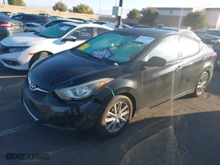 2016 Hyundai Elantra Value Edition with VIN KMHDH4AE1GU475019, listed as a IAAI auction lot 41573101 with 101,995 mi miles. Bid and sale history available at carsss.com. Image 14.