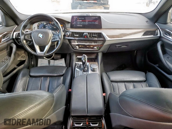 2017 BMW 5 Series 530i with VIN WBAJA5C31HG894420, listed as a Copart auction lot 58398645 with 20,000 mi miles and Clean title. Bid and sale history available at DreamBid. Image 8.