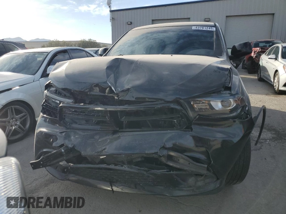 2019 Dodge Durango SXT Plus with VIN 1C4RDHAG9KC598757, listed as a Copart auction lot 43781245 with 76,862 mi miles and Salvage Title. Bid and sale history available at DreamBid. Image 5.