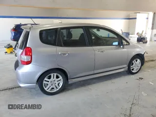 2007 Honda Fit Sport with VIN JHMGD37637S055263, listed as a Copart auction lot 65892135 with 347,782 mi miles and Salvage title. Bid and sale history available at DreamBid. Image 3.