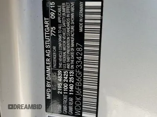 2016 Mercedes-Benz E-Class E 400 with VIN WDDKJ6FB6GF334287, listed as a Copart auction lot 80134044 with 60,304 mi miles and Salvage Title. Bid and sale history available at carsss.com. Image 16.