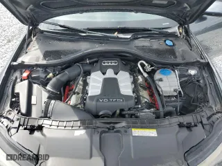 2014 Audi A6 3.0T Prestige with VIN WAUHGAFC3EN087244, listed as a Copart auction lot 46426575 with 129,710 mi miles and Salvage Title. Bid and sale history available at carsss.com. Image 11.