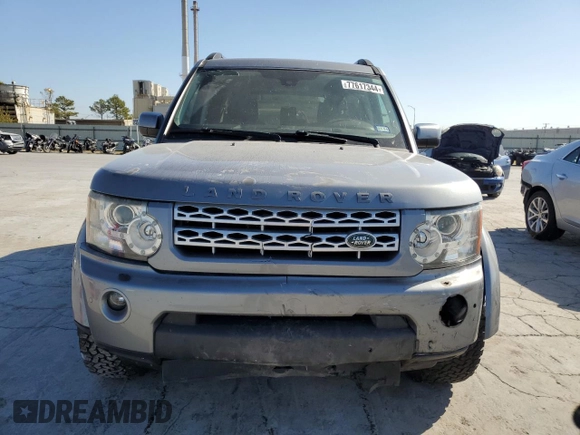 2012 Land Rover LR4 HSE with VIN SALAG2D43CA633785, listed as a Copart auction lot 77617344 with 103,894 mi miles and Salvage Title. Bid and sale history available at DreamBid. Image 5.