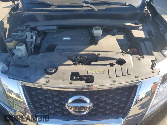 2013 Nissan Pathfinder Platinum with VIN 5N1AR2MMXDC646357, listed as a Copart auction lot 43023005 with 101,309 mi miles and Salvage Title. Bid and sale history available at carsss.com. Image 12.