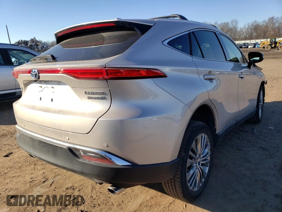 2021 Toyota Venza LE with VIN JTEAAAAH8MJ037305, listed as a Copart auction lot 39688513 with 4,052 mi miles. Bid and sale history available at carsss.com. Image 3.