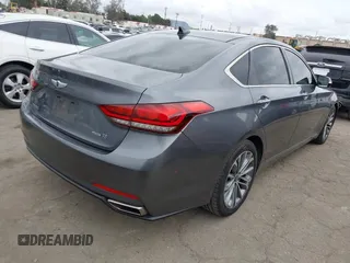 2016 Hyundai Genesis 3.8L with VIN KMHGN4JEXGU121098, listed as a IAAI auction lot 42061607 with 138,650 mi miles and . Bid and sale history available at DreamBid. Image 4.