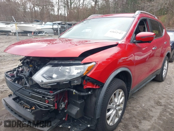 2017 Nissan Rogue S with VIN JN8AT2MV4HW277616, listed as a IAAI auction lot 41812727 with 78,815 mi miles. Bid and sale history available at carsss.com. Image 2.