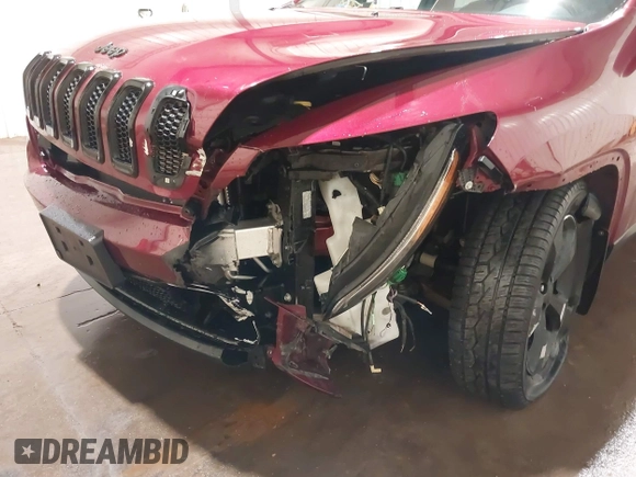 2018 Jeep Cherokee Limited with VIN 1C4PJMDX6JD607623, listed as a IAAI auction lot 41926291 with 87,337 mi miles. Bid and sale history available at carsss.com. Image 6.