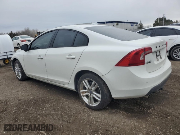 2012 Volvo S60 T6 with VIN YV1902FH3C2110480, listed as a Copart auction lot 51006005 with 175,761 mi miles and Clean Title. Bid and sale history available at carsss.com. Image 2.