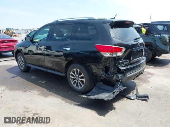 2016 Nissan Pathfinder Platinum with VIN 5N1AR2MM3GC610255, listed as a IAAI auction lot 42431509 with 118,167 mi miles and . Bid and sale history available at DreamBid. Image 3.
