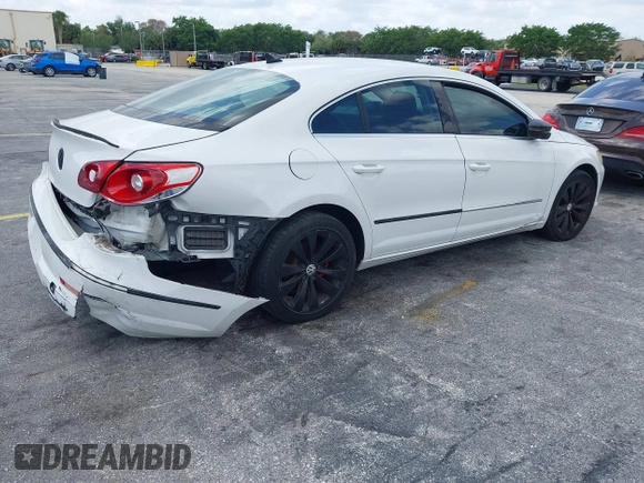 2012 Volkswagen CC R-Line with VIN WVWMP7AN5CE528091, listed as a IAAI auction lot 42074271 with 121,308 mi miles and . Bid and sale history available at DreamBid. Image 4.