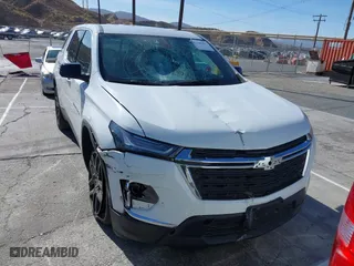 2022 Chevrolet Traverse LS with VIN 1GNERFKW1NJ126070, listed as a IAAI auction lot 41360305 with 37,592 mi miles. Bid and sale history available at carsss.com. Image 12.