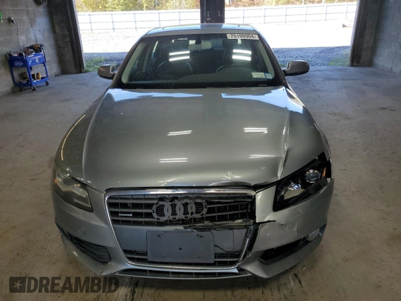 2010 Audi A4 2.0T Premium Plus with VIN WAUHFAFL6AN011496, listed as a Copart auction lot 75190904 with 0 mi miles and Salvage Title. Bid and sale history available at carsss.com. Image 5.