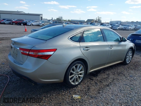 2015 Toyota Avalon Limited with VIN 4T1BK1EBXFU178501, listed as a IAAI auction lot 41807050 with 161,528 mi miles and . Bid and sale history available at DreamBid. Image 4.