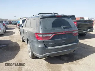 2015 Dodge Durango SXT with VIN 1C4RDHAG7FC155951, listed as a IAAI auction lot 41710153 with 180,519 mi miles and . Bid and sale history available at DreamBid. Image 3.