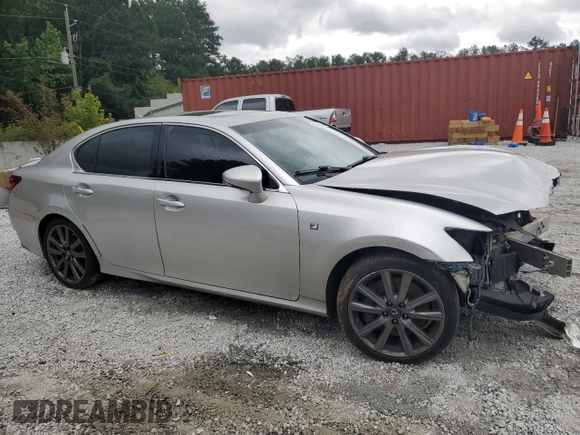 2014 Lexus GS 350 with VIN JTHBE1BLXE5031689, listed as a Copart auction lot 59789365 with 102,716 mi miles and Salvage title. Bid and sale history available at DreamBid. Image 4.