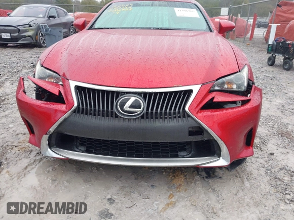 2016 Lexus RC 200t F Sport with VIN JTHHA5BC0G5002928, listed as a IAAI auction lot 41306766 with 114,811 mi miles and . Bid and sale history available at DreamBid. Image 6.