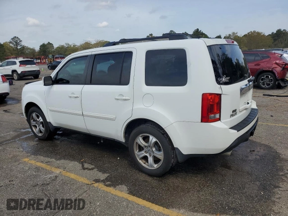 2013 Honda Pilot EX-L with VIN 5FNYF3H59DB036098, listed as a Copart auction lot 50824335 with 191,004 mi miles and Salvage Title. Bid and sale history available at DreamBid. Image 2.