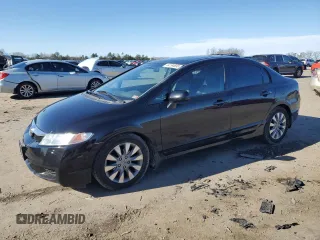 2011 Honda Civic EX-L with VIN 2HGFA1F96BH504118, listed as a Copart auction lot 44194695 with 173,660 mi miles and Salvage Title. Bid and sale history available at DreamBid. Image 1.