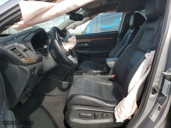 2017 Honda CR-V EX-L with VIN 7FARW1H82HE035842, listed as a Copart auction lot 45609885 with 0 mi miles and Salvage Title. Bid and sale history available at carsss.com. Image 7.